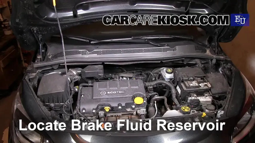 2015 Opel Corsa Enjoy 1.4L 4 Cyl. Turbo Brake Fluid